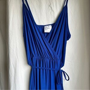 LIVI by Olivia Rae Women’s Jumpsuit in Blue Size S Stretchy